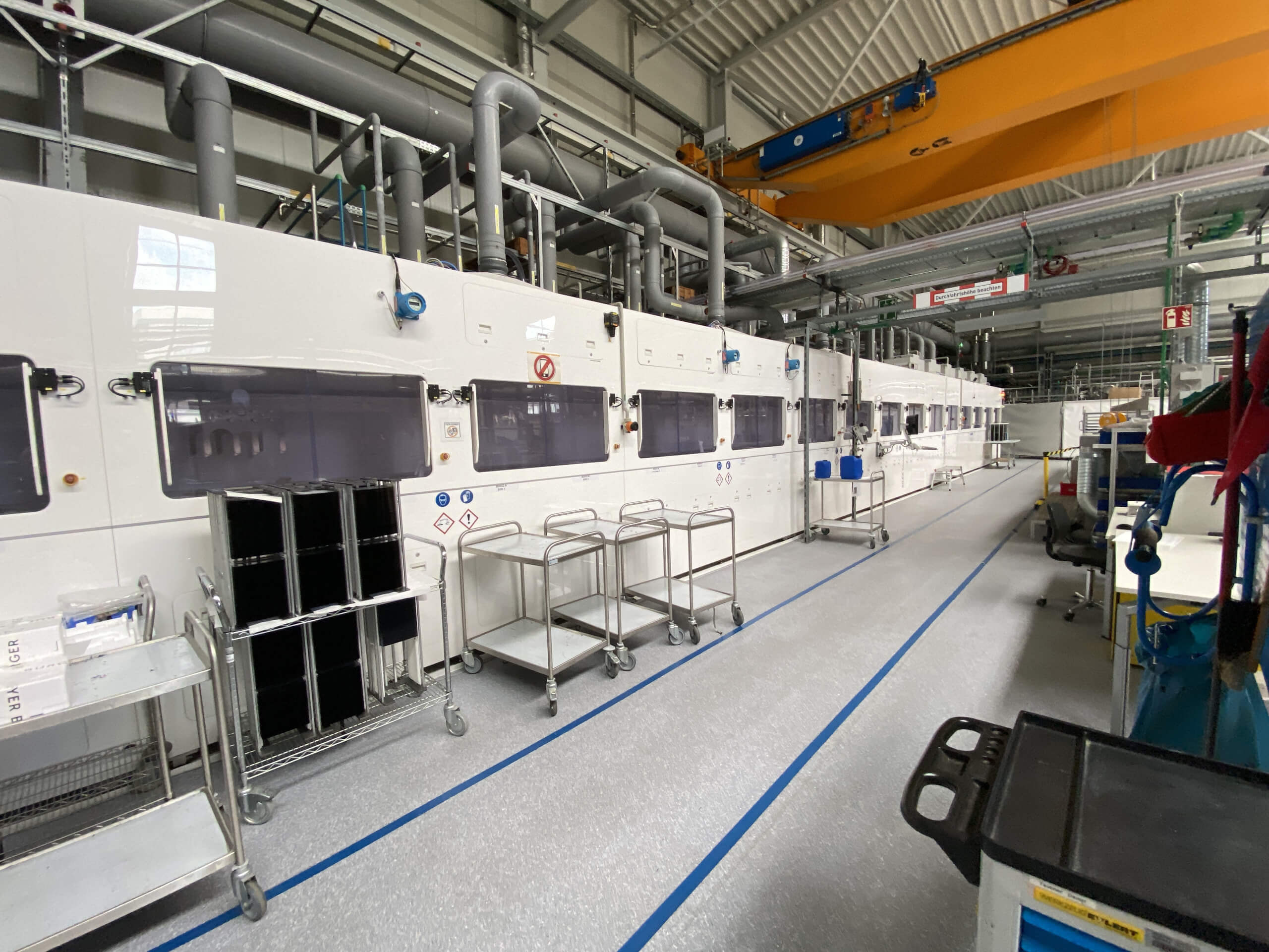 Meyer Burger solar manufacturing equipment